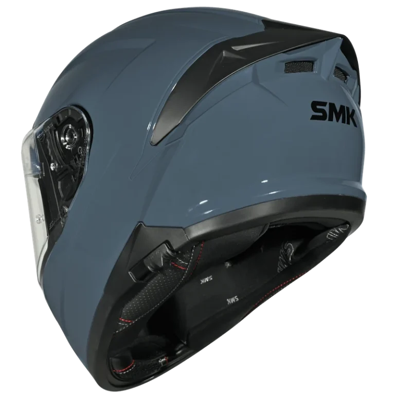 SMK HELMET TYPHOON SOLID SHARK BLUE (GL500)