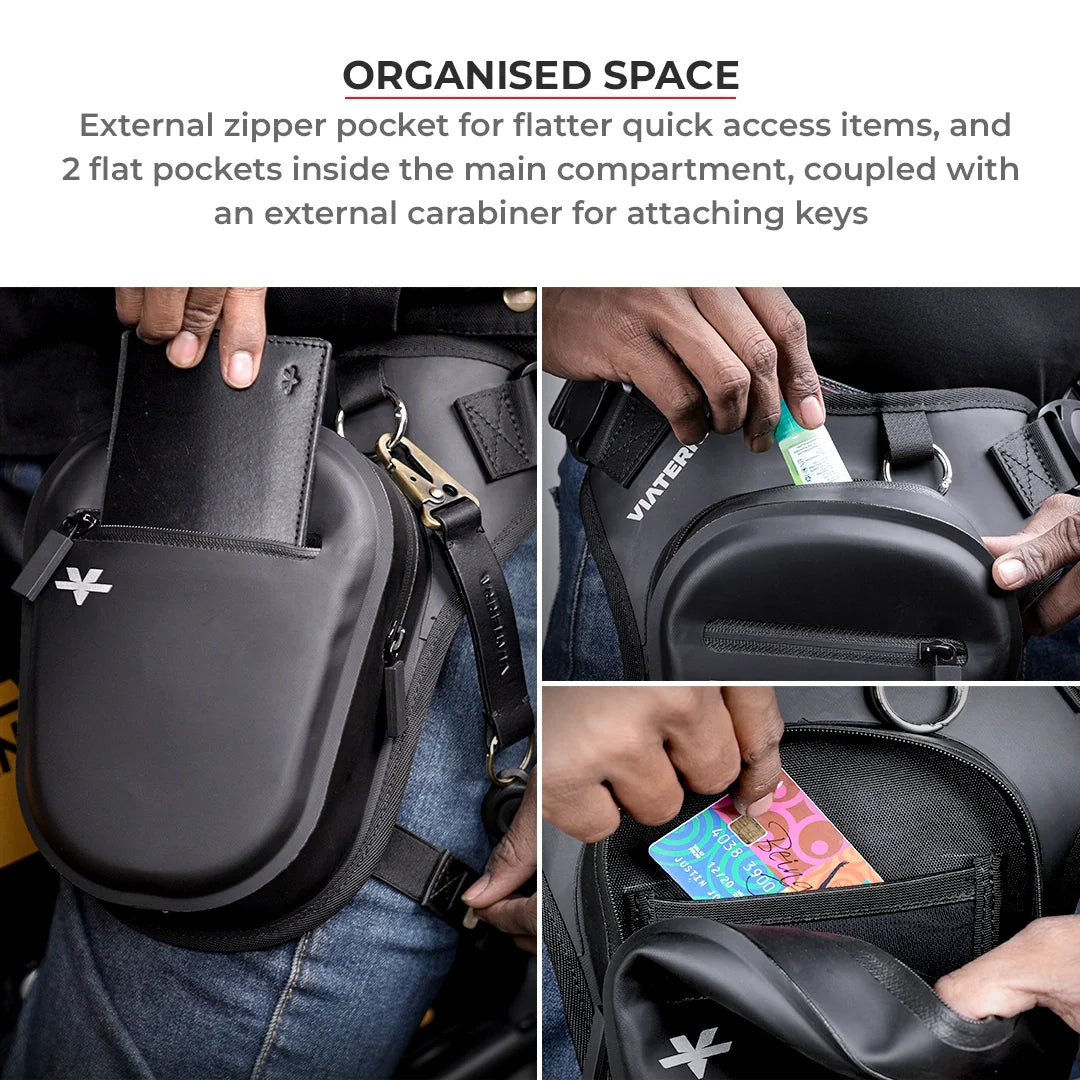 VIATERRA THIGH BAG WATERPROOF