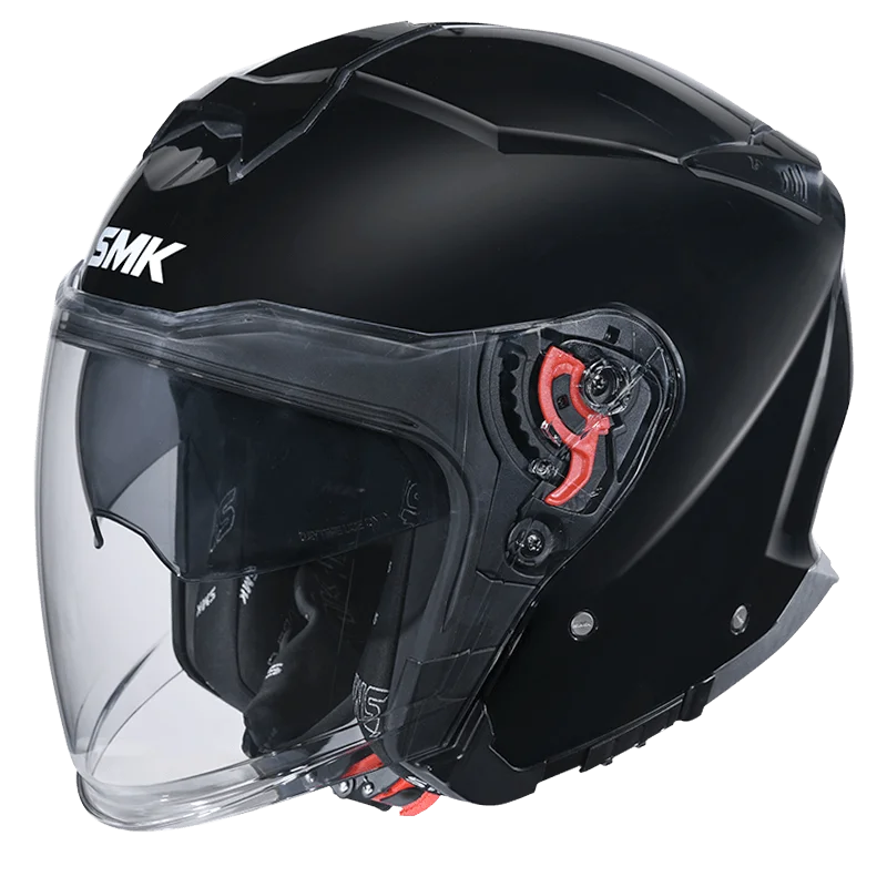 SMK HELMET GTJ SOLID MATT BLACK (MA200)