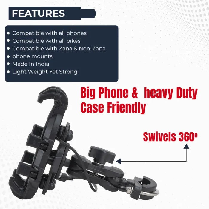 ZANA MOBILE HOLDER WITH TOUCH CHARGER