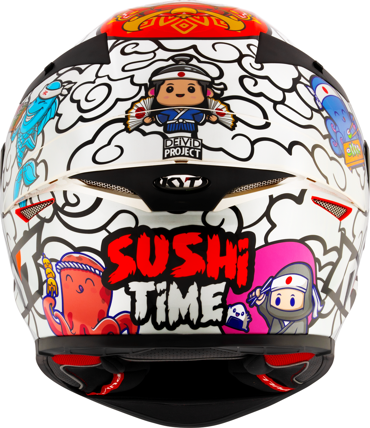 KYT HELMET REVO SUSHI TIME