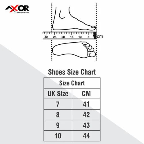 AXOR BOOTS RACER TEC BLACK WHITE RED