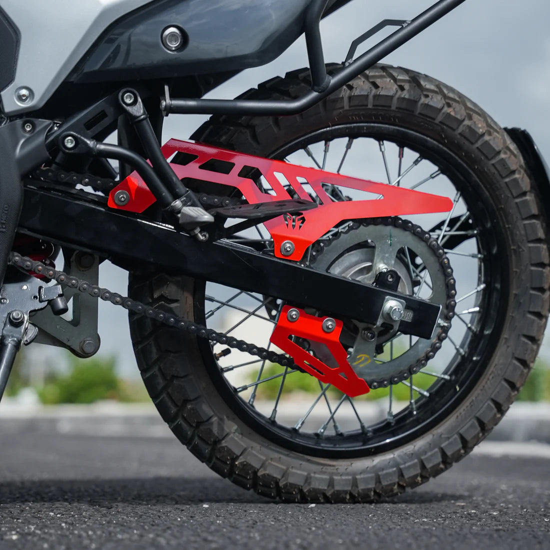 MOTO TORQUE CHAIN GUARD COMBO RED XPULSE 210