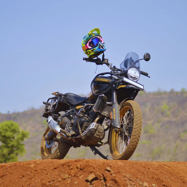 AUTO ENGINA BASH PLATE BLACK SILVER HIMALAYAN 450