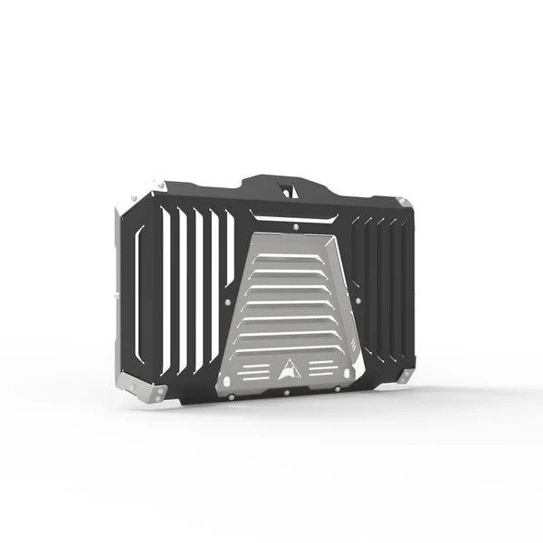 AUTO ENGINA RADIATOR GRILL SILVER BLACK HIMALAYAN 450