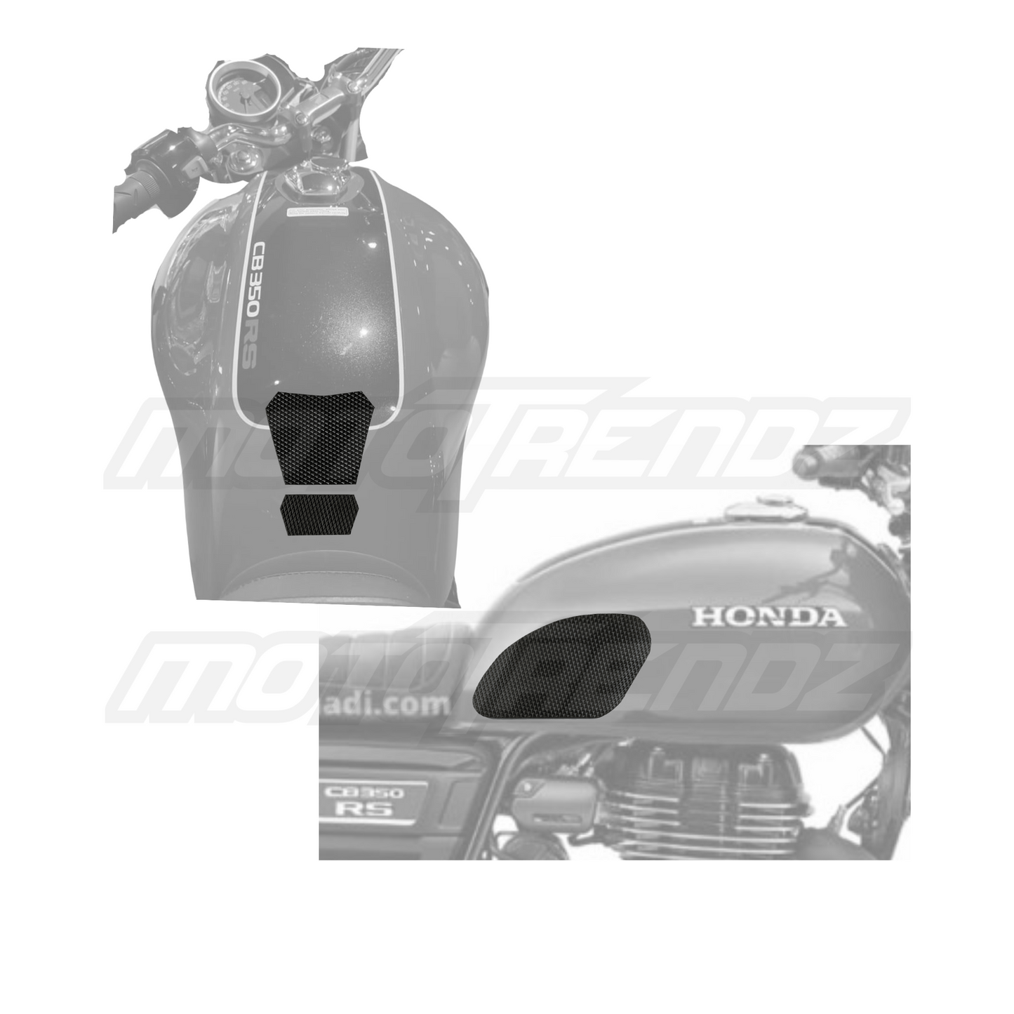 MOTOTRENDZ TRACTION PADS HONDA H'NESS CB/RS350