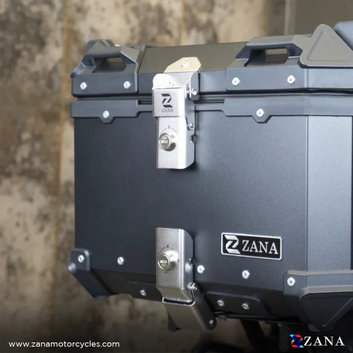 ZANA TOP BOX ZITB012 BLACK ALUMINIUM 55L