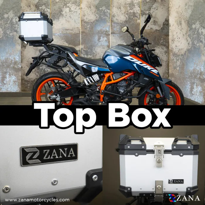 ZANA TOP BOX ZITB011 SILVER 45L