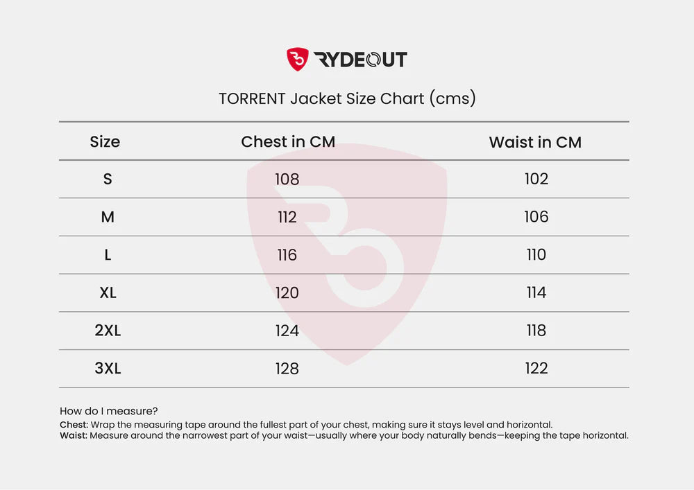 RYDEOUT JACKET TORRENT BLACK