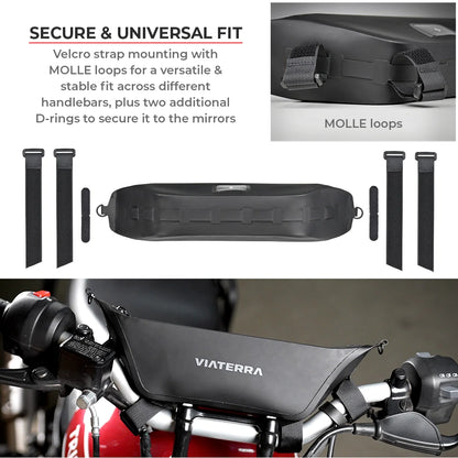 VIATERRA HANDLEBAR BAG WATERPROOF