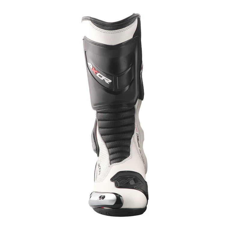 AXOR BOOTS RACER TEC BLACK WHITE RED