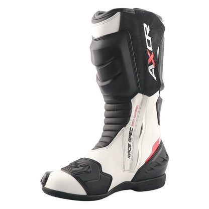 AXOR BOOTS RACER TEC BLACK WHITE RED
