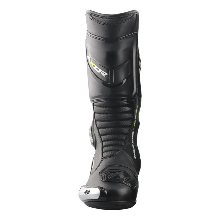 AXOR BOOTS RACER TEC BLACK NEON GREEN