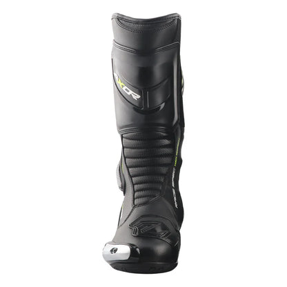 AXOR BOOTS RACER TEC BLACK NEON GREEN