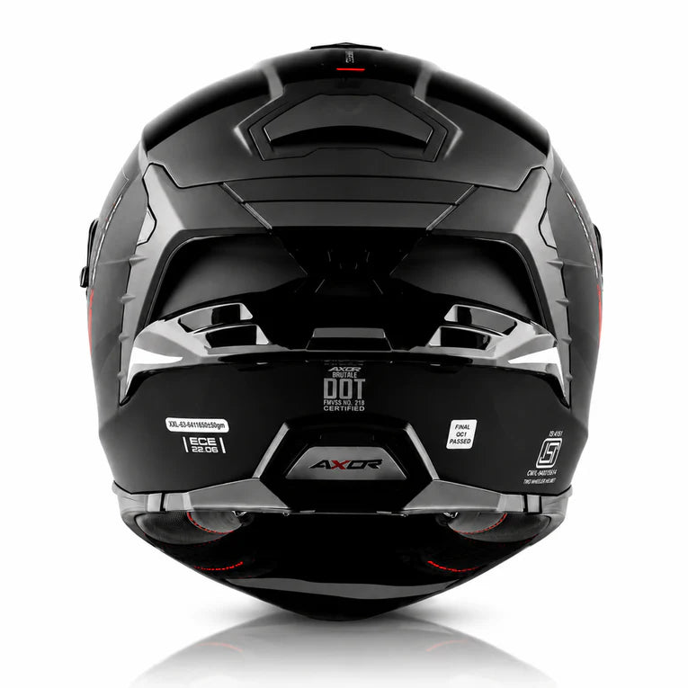 AXOR HELMET BRUTALE KRYPTIC BLACK GREY