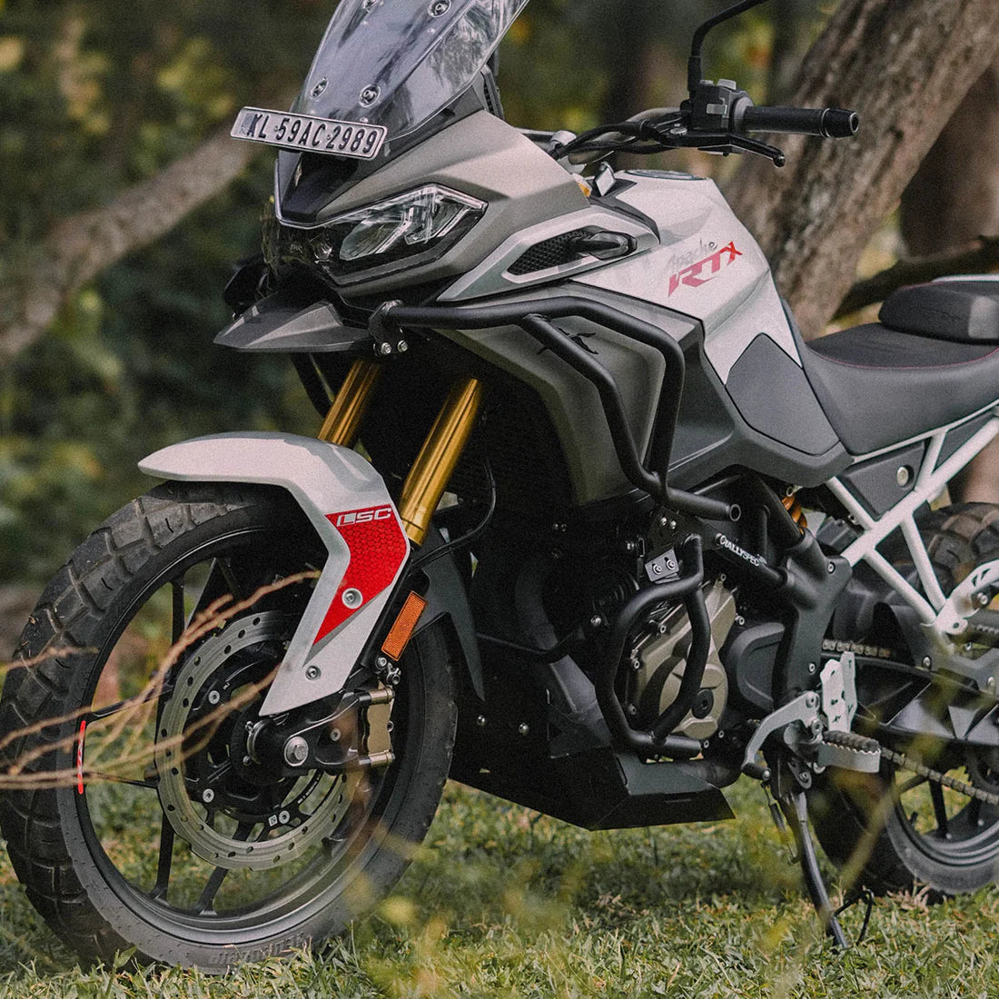 LEGUNDARY CUSTOM CRASH GUARD RAPTOR CRA25811 TVS APACHE RTX 300 BLACK