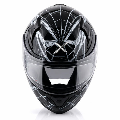 AXOR HELMET APEX MARVEL SPIDERMAN BLACK WHITE