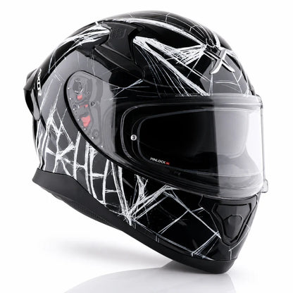 AXOR HELMET APEX MARVEL SPIDERMAN BLACK WHITE