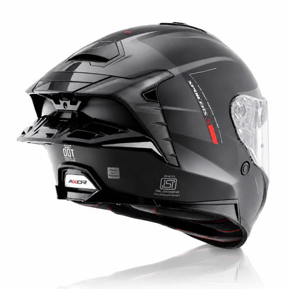 AXOR HELMET BRUTALE KRYPTIC BLACK GREY