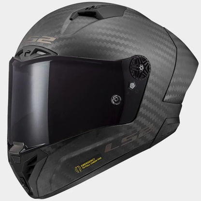 LS2 HELMET FF805 THUNDER CARBON GP AERO BLACK