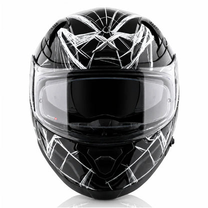 AXOR HELMET APEX MARVEL SPIDERMAN BLACK WHITE