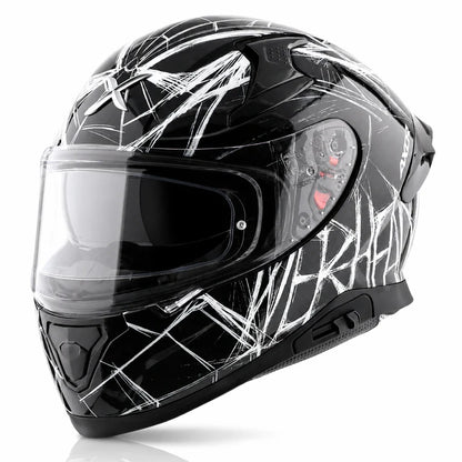 AXOR HELMET APEX MARVEL SPIDERMAN BLACK WHITE