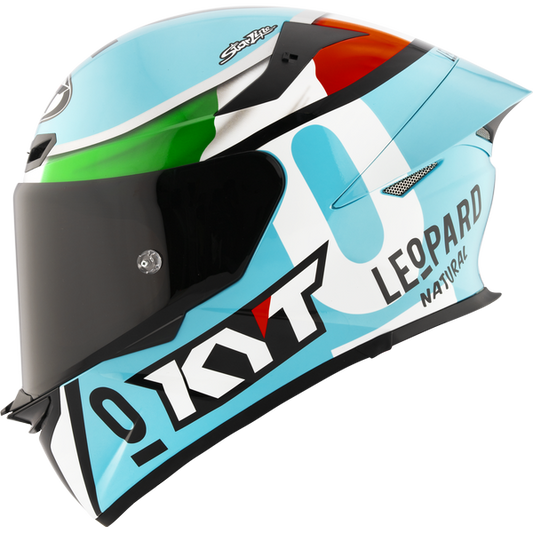 KYT HELMET REVO LEOPARD REPLICA TRICOLORE