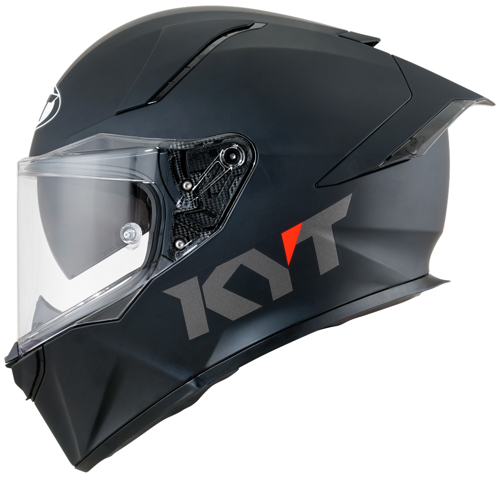 KYT HELMET R2R PRO SOLID MATT BLACK
