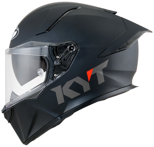 KYT HELMET R2R PRO SOLID MATT BLACK