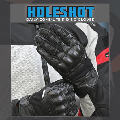 VIATERRA GLOVES HOLESHOT V2 BLACK