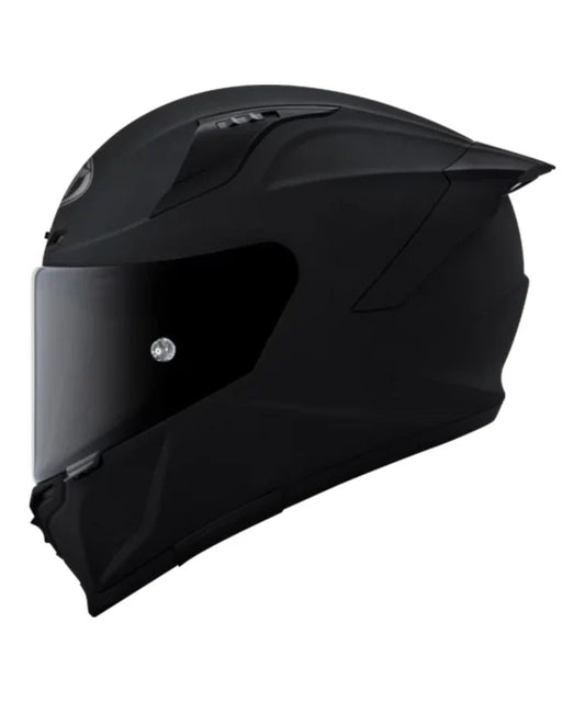 KYT HELMET STRIKER 2V SOLID MATT BLACK