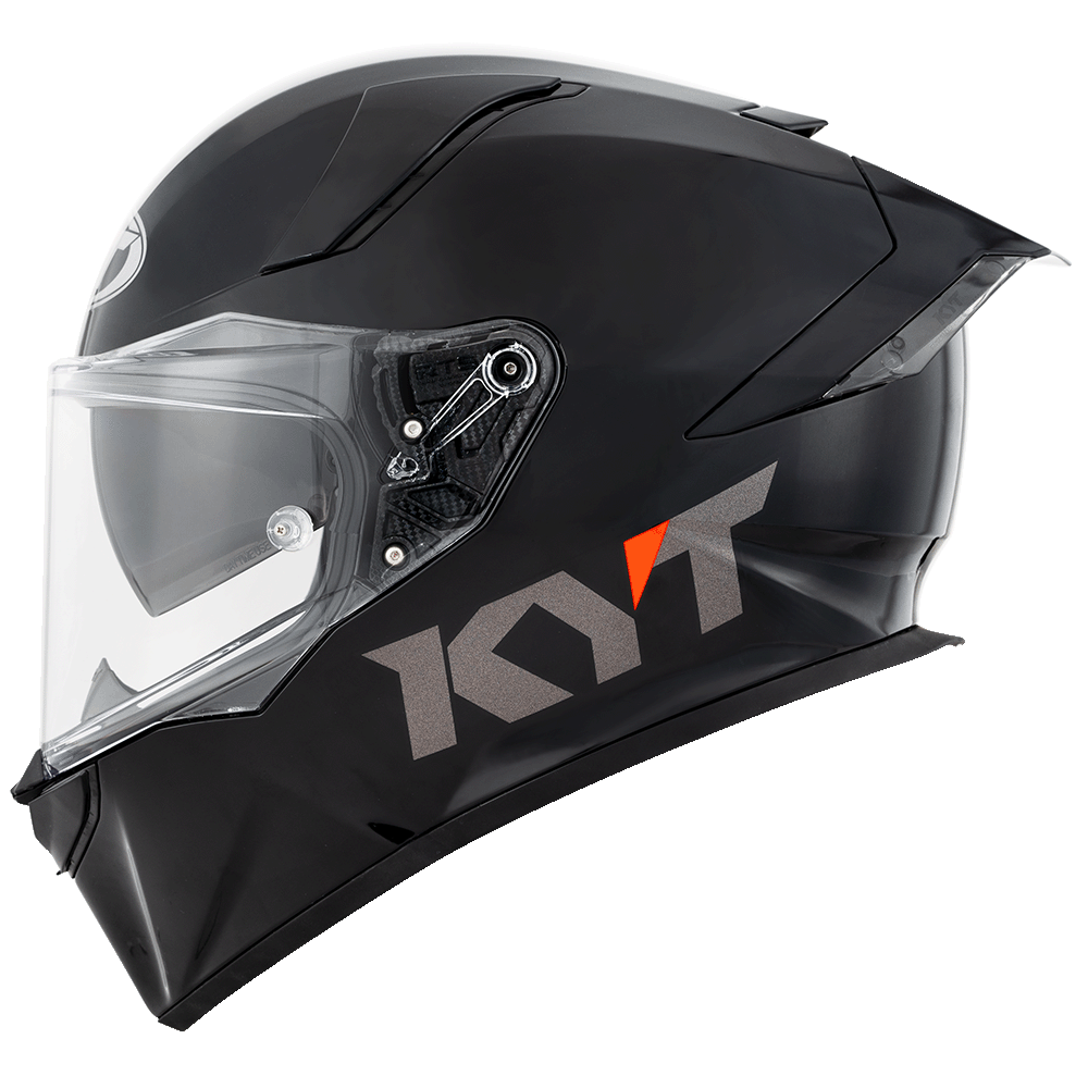 KYT HELMET R2R PRO SOLID BLACK