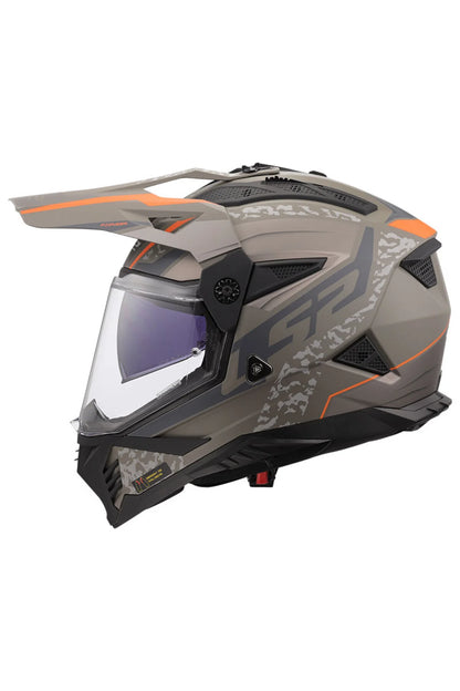 LS2 HELMET MX436 PIONEER II DEVOR SAND