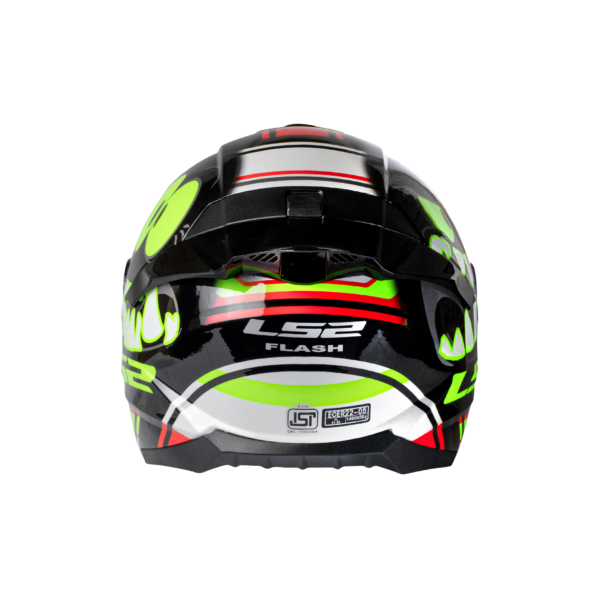 HELMET LS2 FF802 FLASH ELVES GLOW BLACK