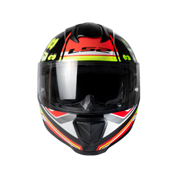 LS2 HELMET FF802 FLASH ELVES GLOW BLACK