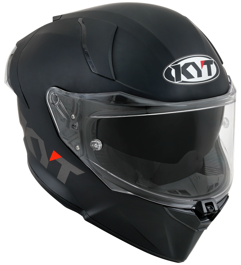 KYT HELMET R2R PRO SOLID MATT BLACK