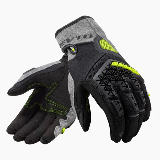 REV IT GLOVES MANGROVE SILVER BLACK
