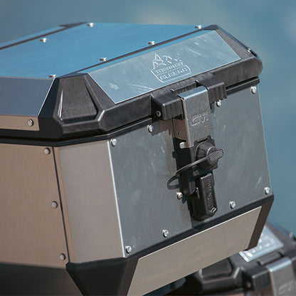 GIVI TOPCASE MONTE BIANCO ALUMINIUM MTB45-ADV SILVER 45L