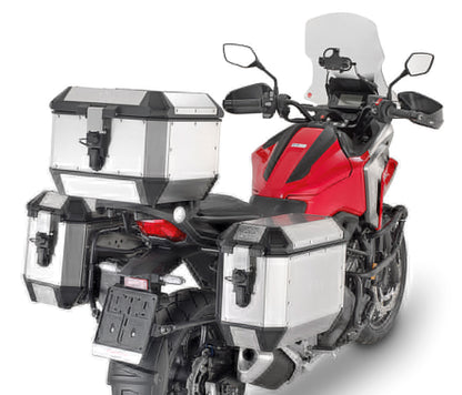 GIVI TOPCASE MONTE BIANCO ALUMINIUM MTB45-ADV SILVER 45L