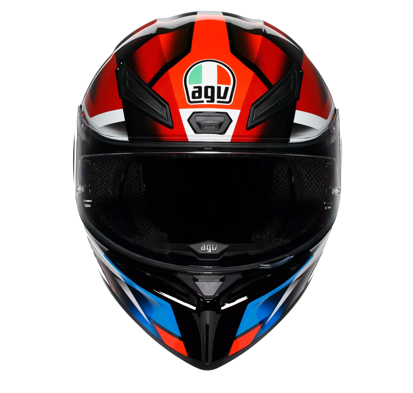 AGV HELMET K1S FASTLAP BLACK RED BLUE 066