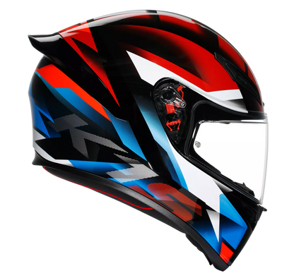 AGV HELMET K1S FASTLAP BLACK RED BLUE 066