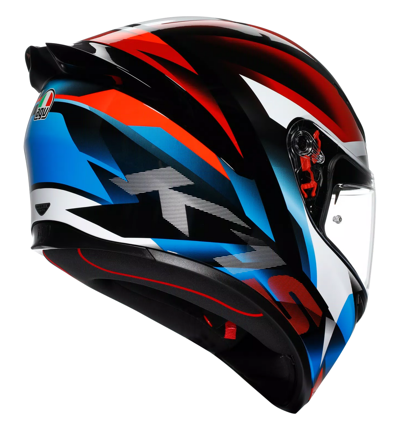 AGV HELMET K1S FASTLAP BLACK RED BLUE 066