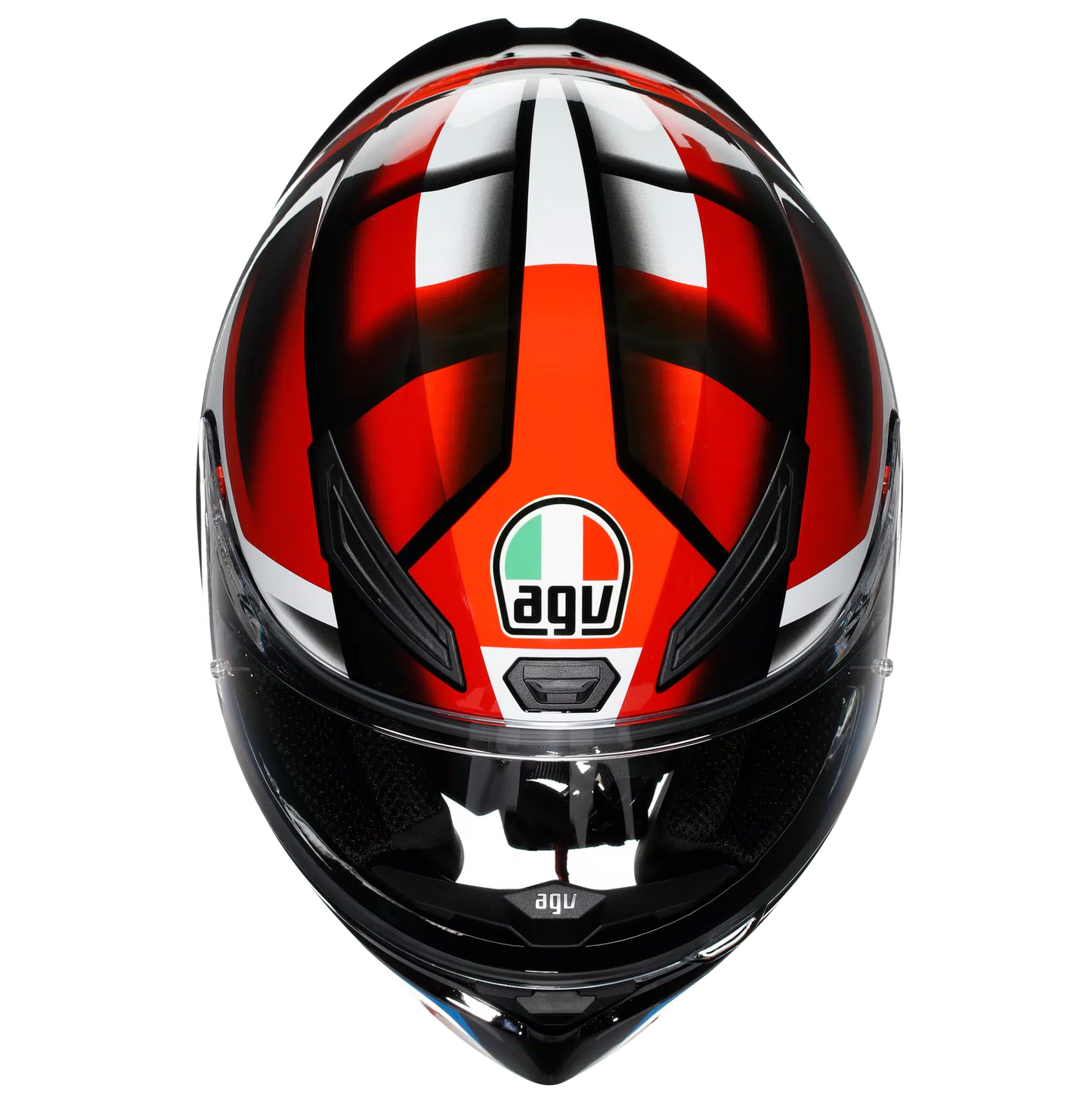 AGV HELMET K1S FASTLAP BLACK RED BLUE 066