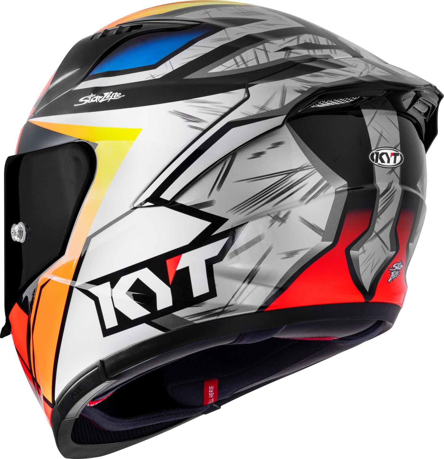 KYT HELMET STRIKER RUNS GLOSS