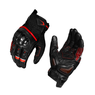 RYNOX GLOVES TORNADO PRO 5 BLACK RED