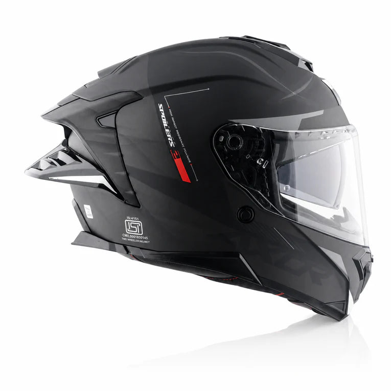 AXOR HELMET BRUTALE KRYPTIC DULL BLACK GREY