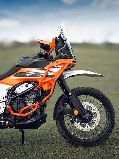 LEGUNDARY CUSTOM CRASH GUARD RAPTOR CRA20602 KTM ADVENTURE 390 (2025)/ 250 ADV/390 ADV R/390 ADV X+/390 ADV S 2025 ORANGE