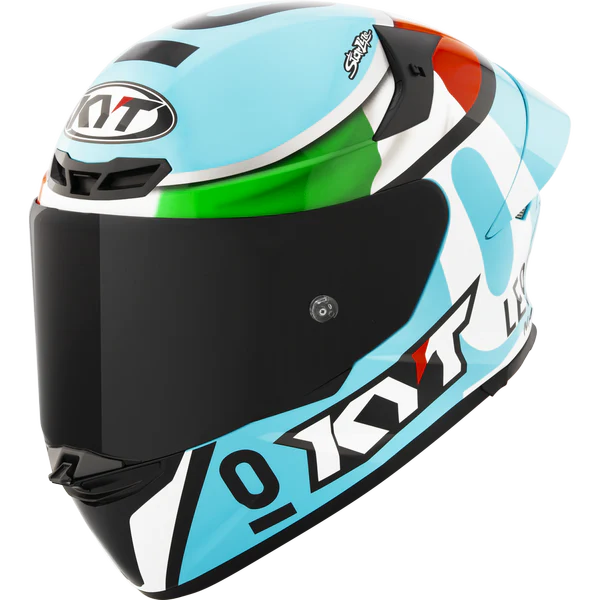 KYT HELMET REVO LEOPARD REPLICA TRICOLORE