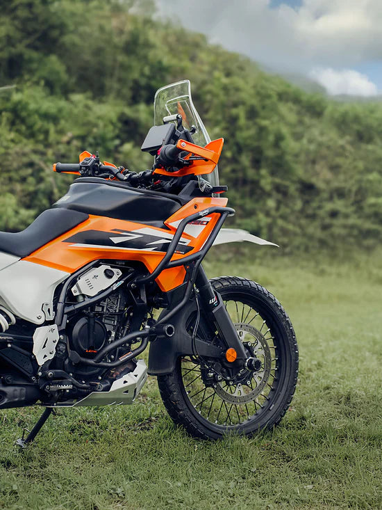 LEGUNDARY CUSTOM CRASH GUARD RAPTOR CRA20601 KTM ADVENTURE 390 (2025)/ KTM 250 ADV/390 ADV R/390 ADV X+/390 ADV S 2025  BLACK
