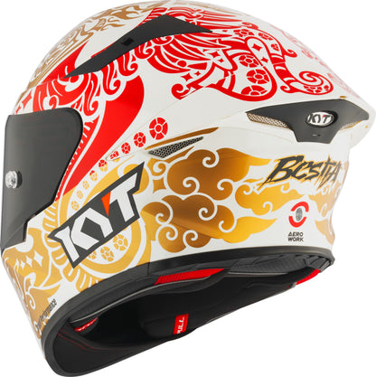 KYT HELMET REVO ENEA INDONESIA REPLICA 2023 WHITE PEARL